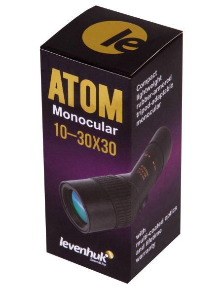 Monocolo Levenhuk Atom 10–30x30
