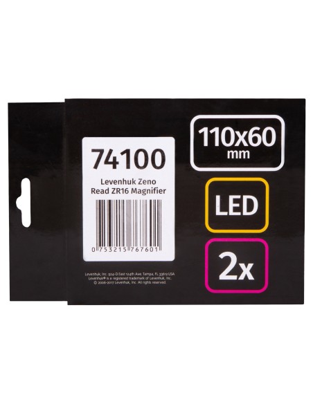 Lente d’ingrandimento Levenhuk Zeno Read ZR16