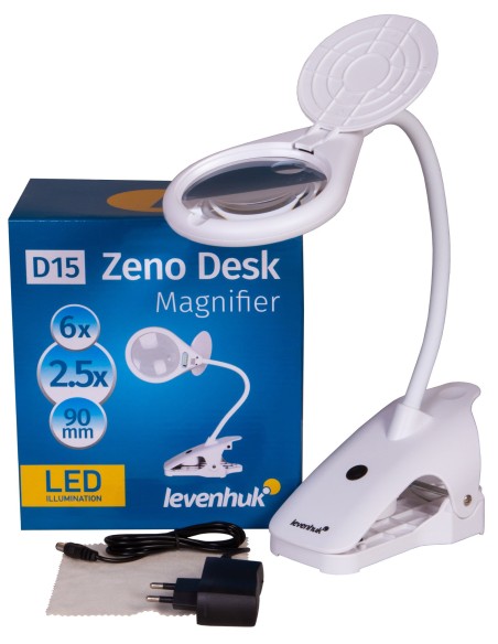 Lente d’ingrandimento Levenhuk Zeno Desk D15