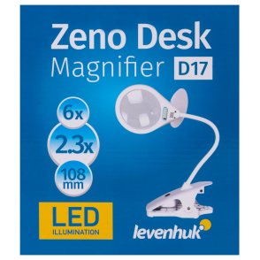 Lente d’ingrandimento Levenhuk Zeno Desk D17
