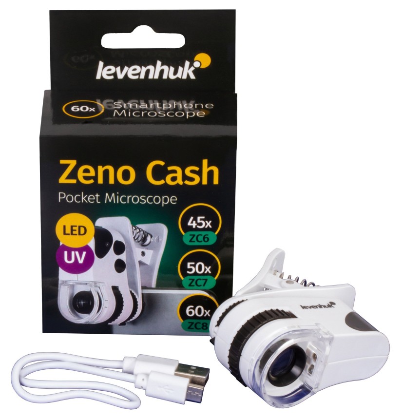 Microscopio tascabile Levenhuk Zeno Cash ZC8