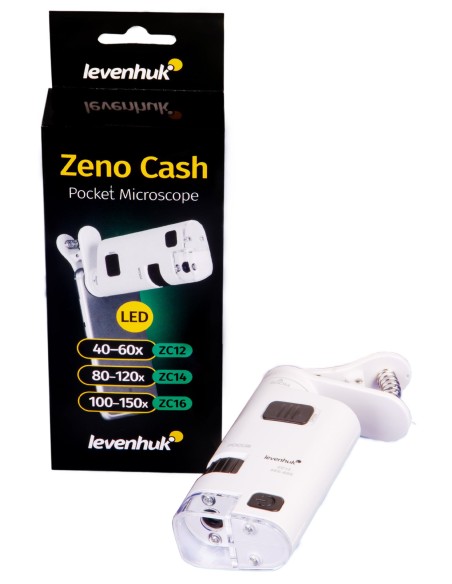 Microscopio tascabile Levenhuk Zeno Cash ZC12