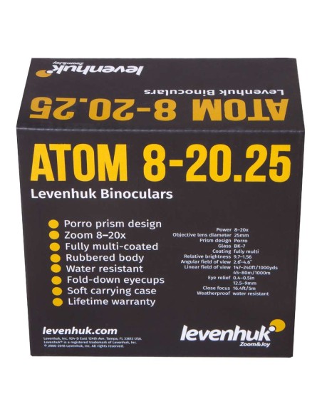 Binocolo Levenhuk Atom 8–20x25