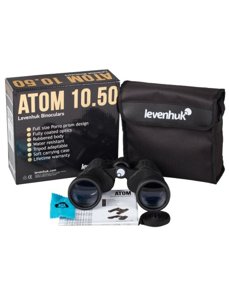 Binocolo Levenhuk Atom 10x50