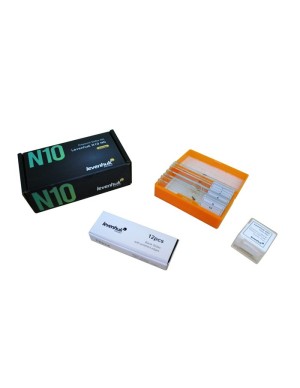 Set di vetrini preparati Levenhuk N10 NG 2