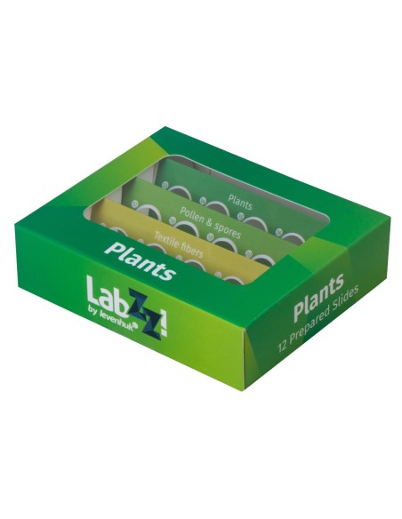 Levenhuk LabZZ P12 Set di vetrini preparati Piante