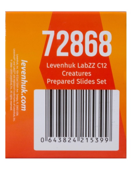 Levenhuk LabZZ C12 Set di vetrini preparati Animali