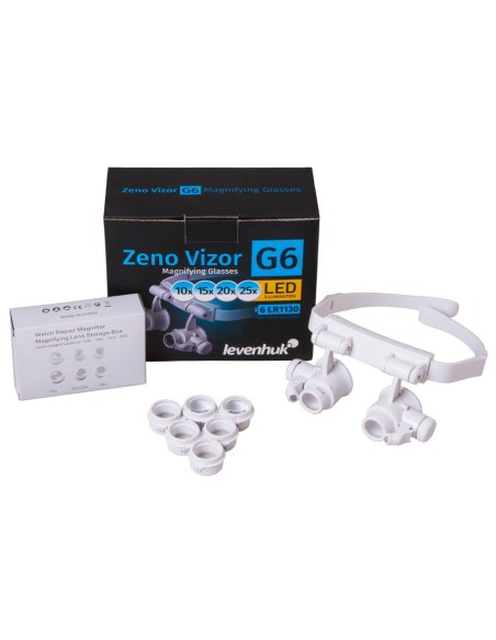 Occhiali d’ingrandimento Levenhuk Zeno Vizor G6