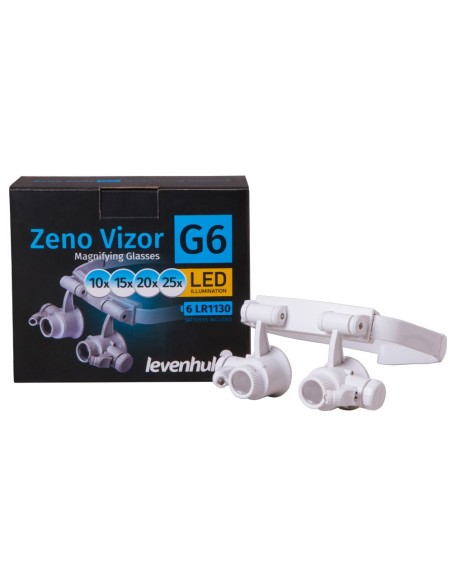 Occhiali d’ingrandimento Levenhuk Zeno Vizor G6