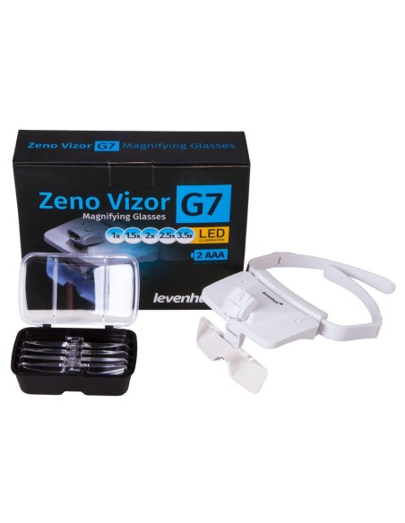 Occhiali d’ingrandimento Levenhuk Zeno Vizor G7