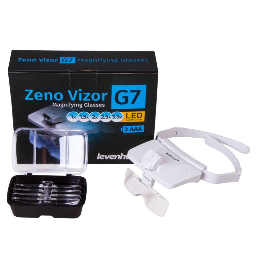 Occhiali d’ingrandimento Levenhuk Zeno Vizor G7