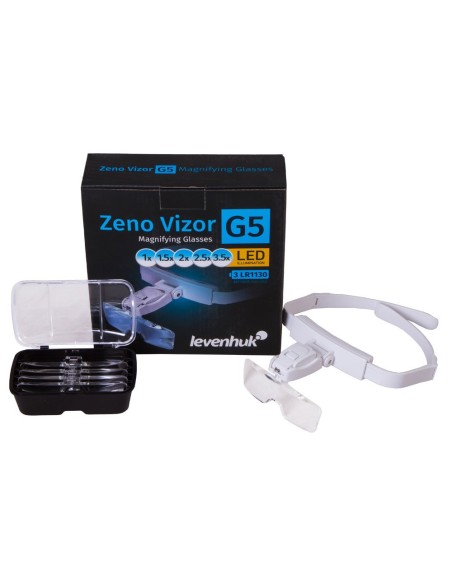 Occhiali d’ingrandimento Levenhuk Zeno Vizor G5