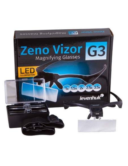 Occhiali d’ingrandimento Levenhuk Zeno Vizor G3