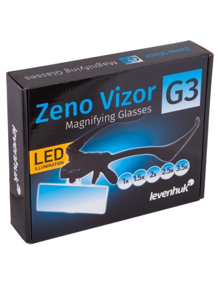Occhiali d’ingrandimento Levenhuk Zeno Vizor G3