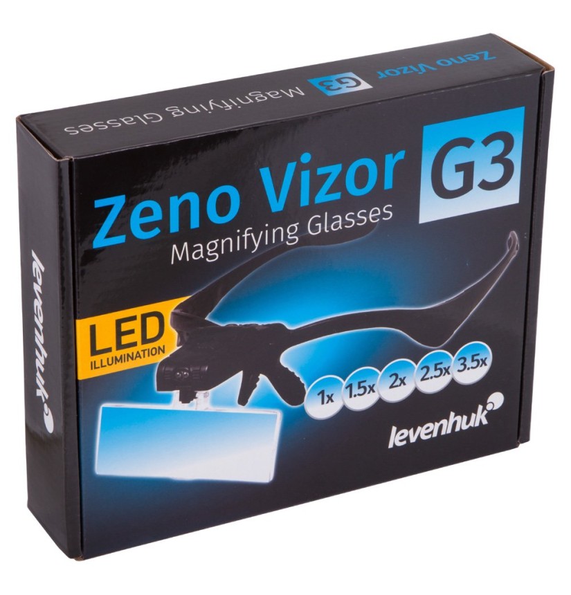 Occhiali d’ingrandimento Levenhuk Zeno Vizor G3
