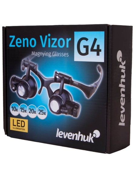 Occhiali d’ingrandimento Levenhuk Zeno Vizor G4