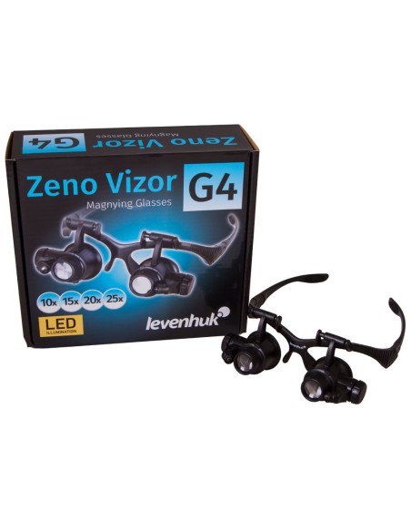 Occhiali d’ingrandimento Levenhuk Zeno Vizor G4