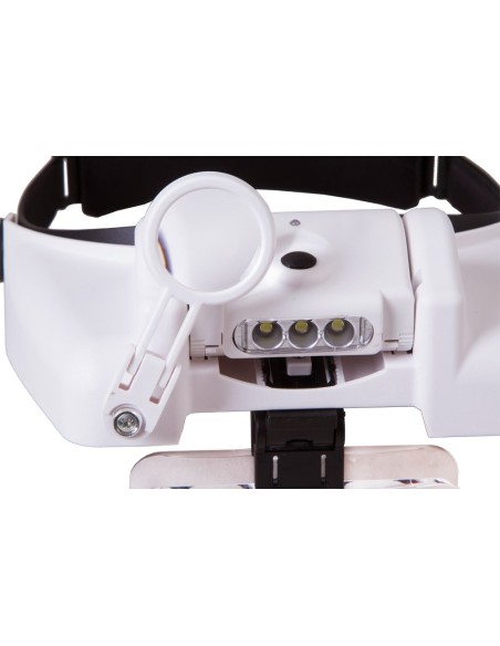 Lente d’ingrandimento frontale ricaricabile Levenhuk Zeno Vizor HR6