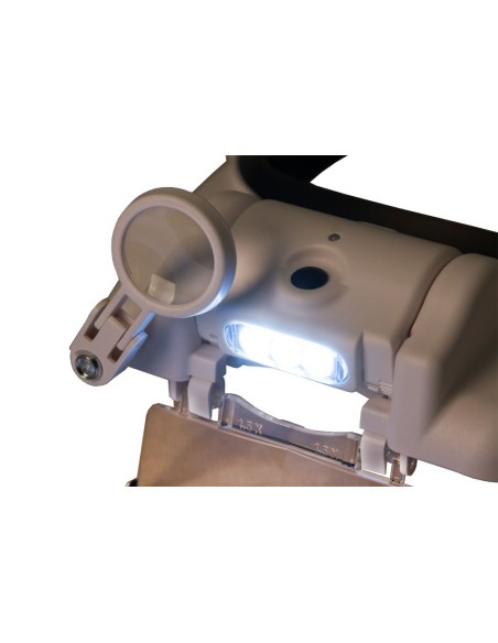 Lente d’ingrandimento frontale ricaricabile Levenhuk Zeno Vizor HR4