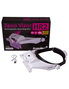 Lente d’ingrandimento frontale ricaricabile Levenhuk Zeno Vizor HR2 2