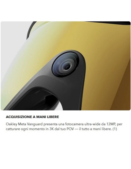 Smart Glasses OAKLEY META - VANGUARD - OW8001 - 800106 - 52