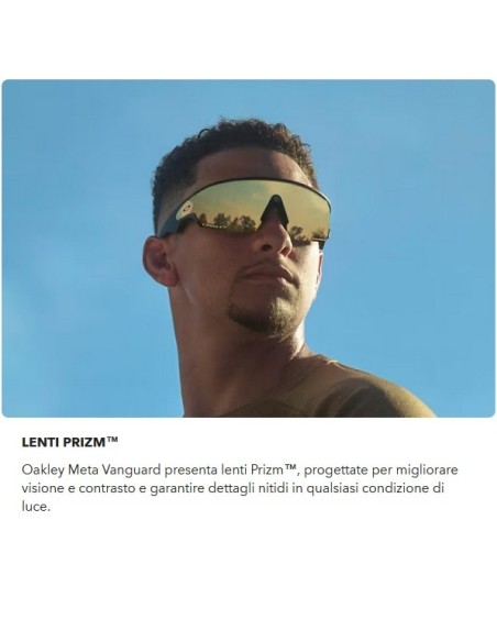 Smart Glasses OAKLEY META - VANGUARD - OW8001 - 800105 - 52