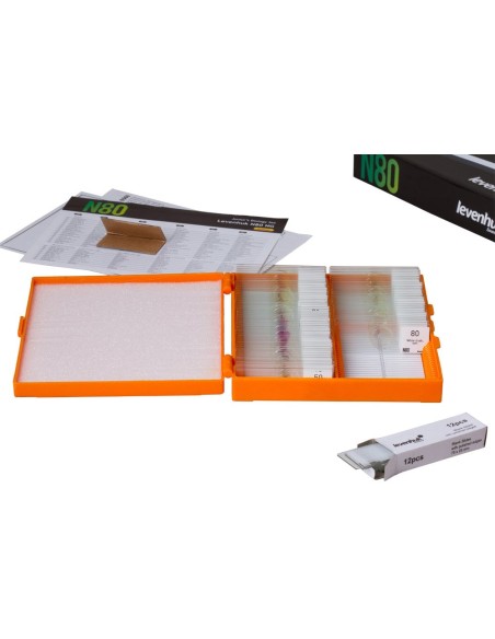 Set di vetrini "See it all!" (Alla scoperta del mondo!) Levenhuk N80 NG