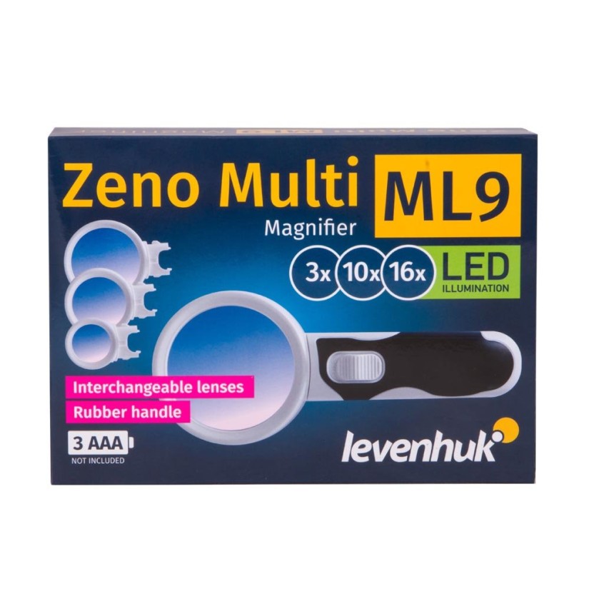 Lente d’ingrandimento Levenhuk Zeno Multi ML9