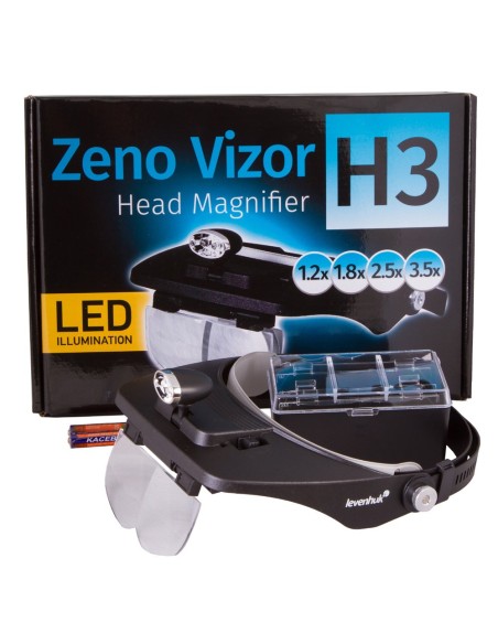 Lente d’ingrandimento frontale Levenhuk Zeno Vizor H3