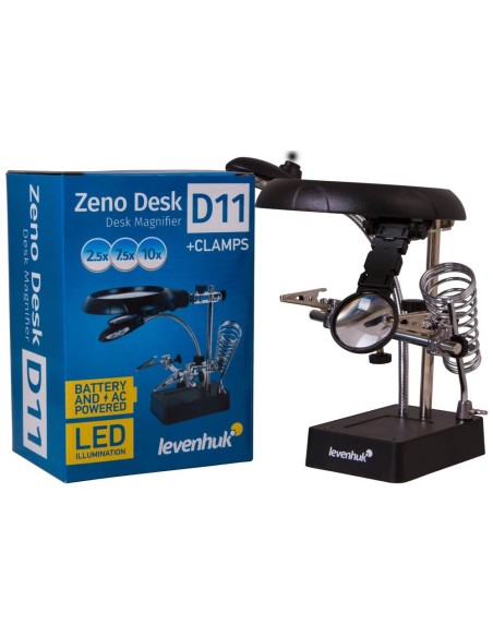 Lente d’ingrandimento Levenhuk Zeno Desk D11