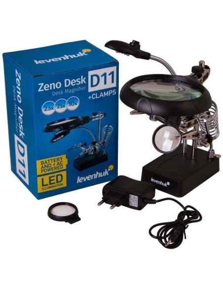 Lente d’ingrandimento Levenhuk Zeno Desk D11