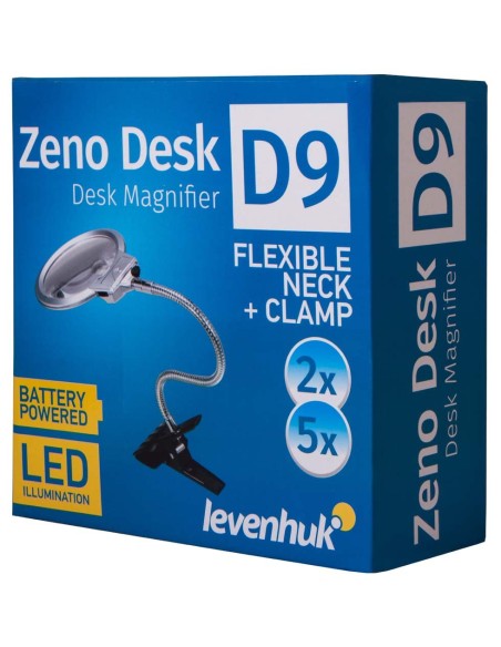 Lente d’ingrandimento Levenhuk Zeno Desk D9