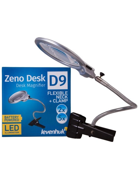 Lente d’ingrandimento Levenhuk Zeno Desk D9
