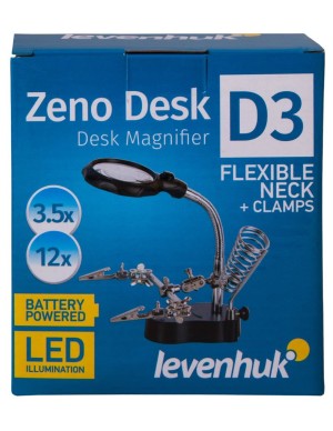 Lente d’ingrandimento Levenhuk Zeno Desk D3 2