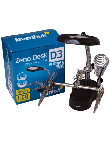 Lente d’ingrandimento Levenhuk Zeno Desk D3