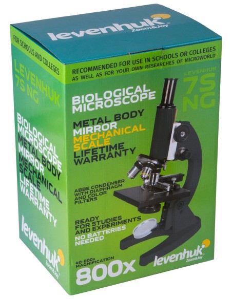 Microscopio monoculare Levenhuk 7S NG