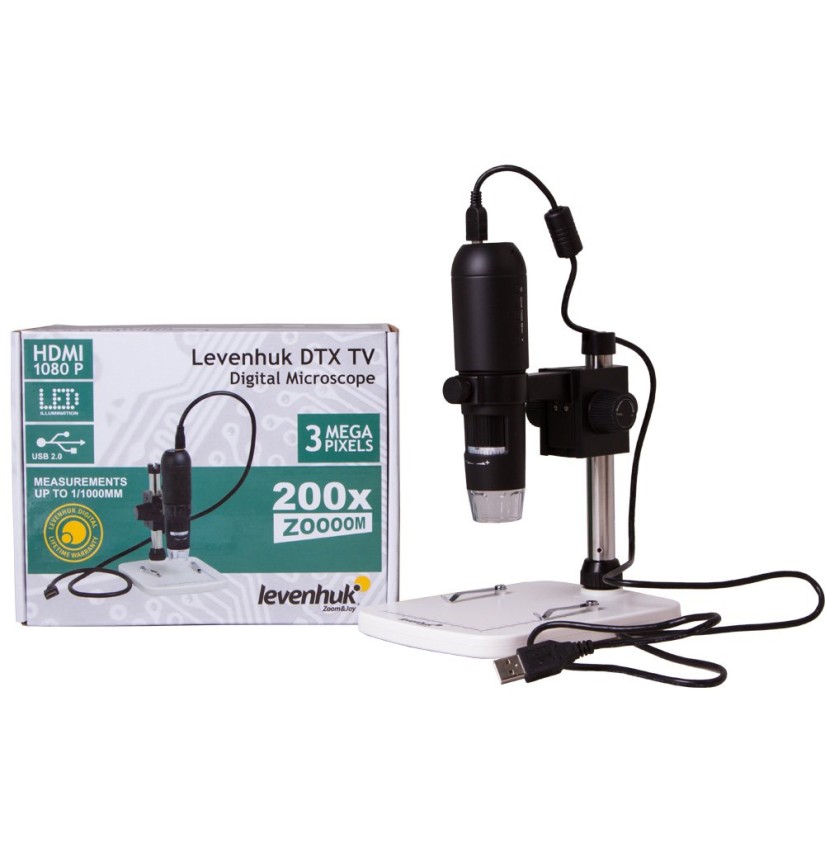 Microscopio digitale Levenhuk DTX TV