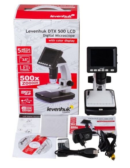 Microscopio digitale Levenhuk DTX 500 LCD