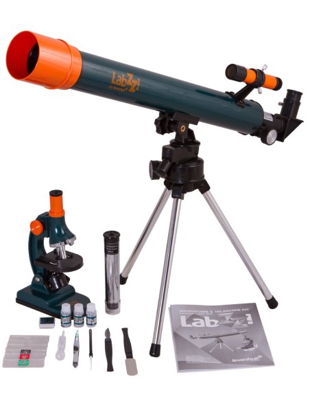 Kit microscopio e telescopio Levenhuk LabZZ MT2