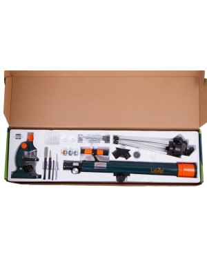 Kit microscopio e telescopio Levenhuk LabZZ MT2 2