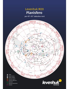 Planisfero grande Levenhuk M20