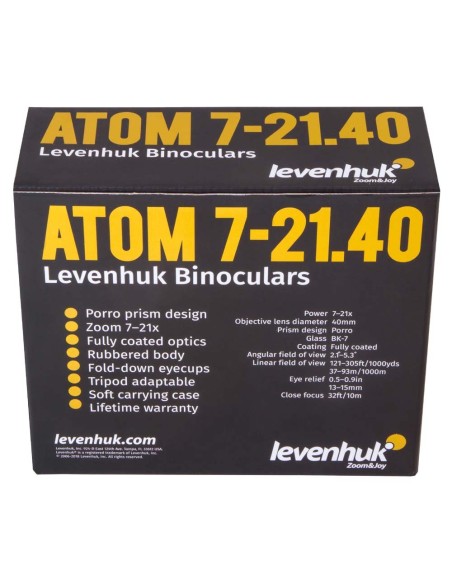 Binocolo Levenhuk Atom 7–21x40
