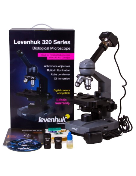 Microscopio monoculare digitale Levenhuk D320L PLUS 3.1M