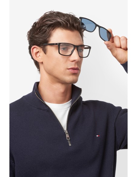 OPT + CLIP-ON TOMMY HILFIGER - TH 2281/C - BLACK GREY - 55