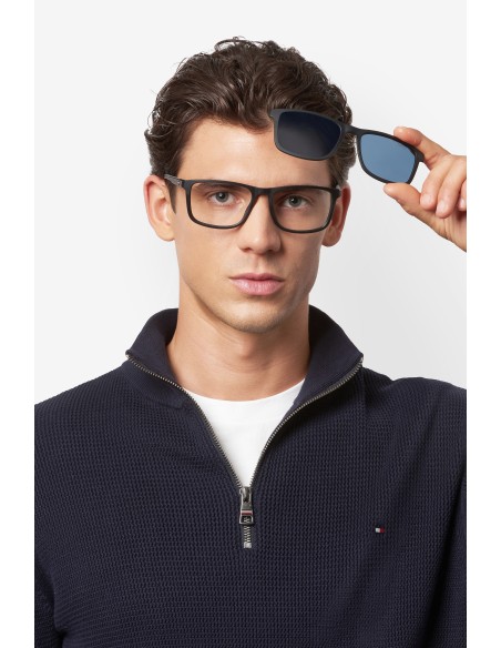 OPT + CLIP-ON TOMMY HILFIGER - TH 2281/C - BLACK GREY - 55