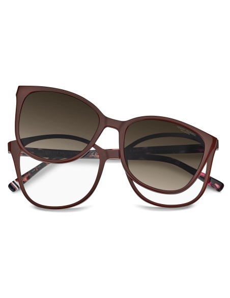 OPT + CLIP-ON TOMMY HILFIGER - TH 2294/C - BURGUNDY 2 - 52