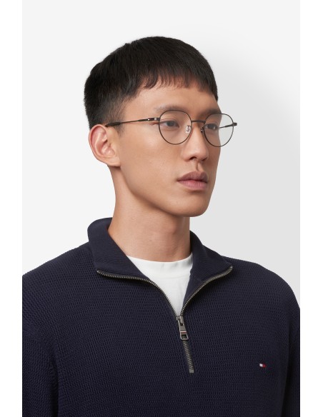 OPTICAL FRAMES TOMMY HILFIGER - TH 2301/F - MATTE RUTHENIUM BLACK - 51