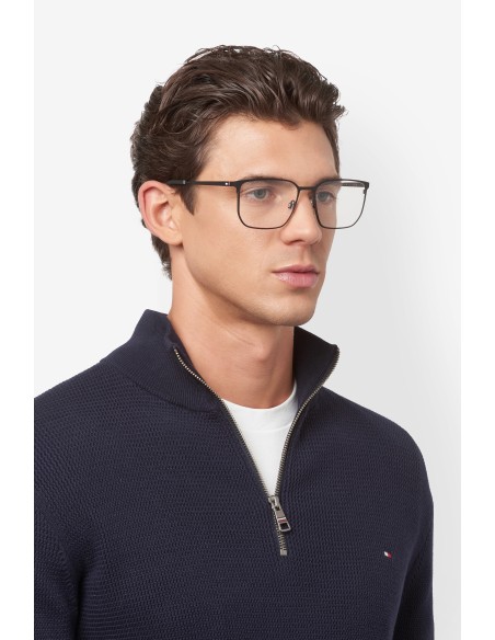 OPTICAL FRAMES TOMMY HILFIGER - TH 2275 - MATTE BLACK RUTHENIUM - 57