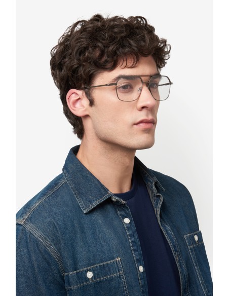 OPTICAL FRAMES TOMMY HILFIGER - TH 2194 - MATTE RUTHENIUM BLACK - 56