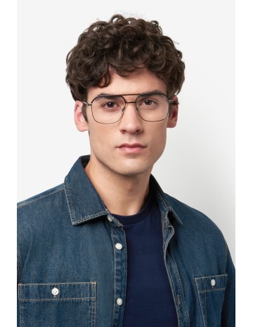 OPTICAL FRAMES TOMMY HILFIGER - TH 2194 - MATTE RUTHENIUM BLACK - 56 2